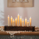 Wooden Candle Holders Candlestick Holder for Home